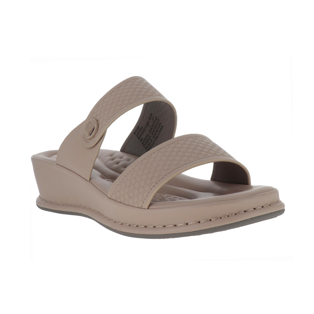 Foto 1 | Sandalias Roze Beige Para Mujer