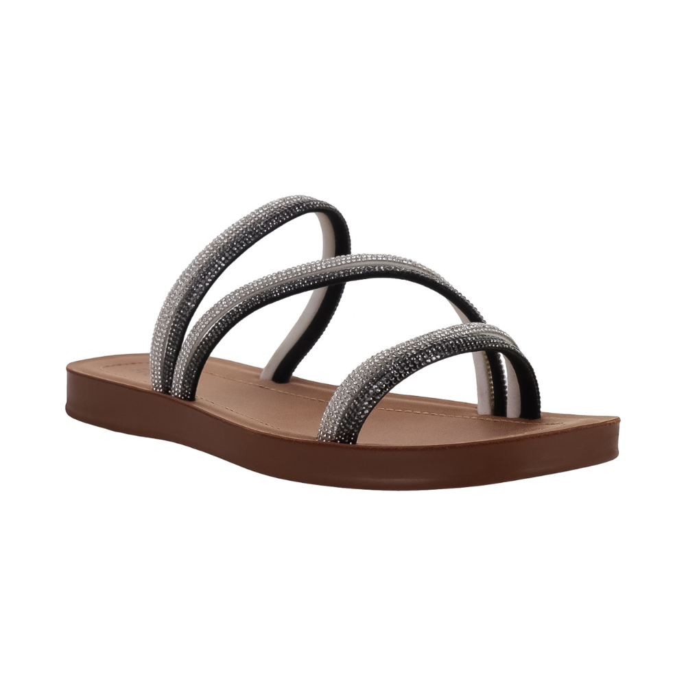 Sandalias Roze Con Piedras Para Mujer