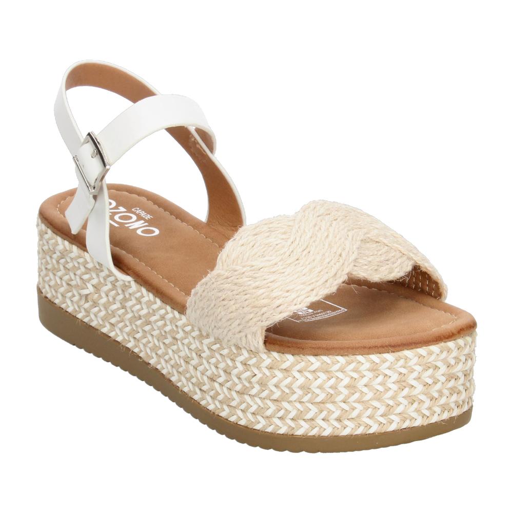 Foto 5 pulgar | Sandalias Ozono Beige Para Mujer [ozo2996] Beige