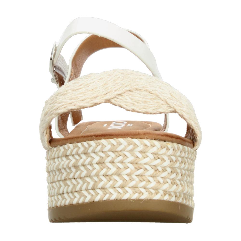 Foto 7 pulgar | Sandalias Ozono Beige Para Mujer [ozo2996] Beige