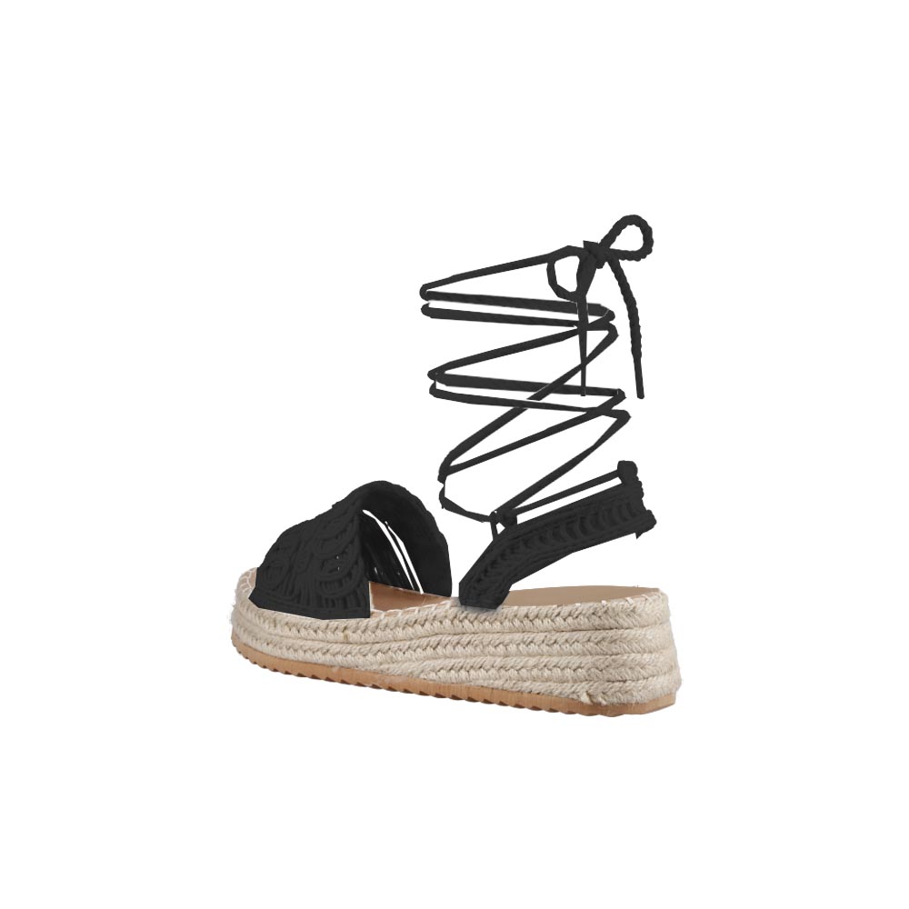 Foto 5 pulgar | Sandalia Dama Miracol By Mama Lola Spiky Negro Casual Mujer Talla 23 A 27 E