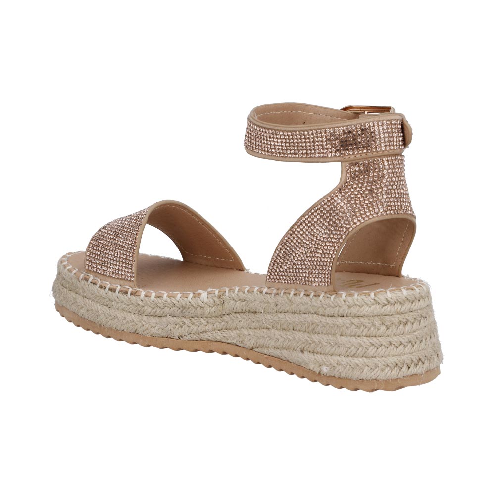 Foto 5 pulgar | Sandalia Mujer Miracol By Mama Lola River Oro Rosado Dama Casual Talla 23 A 27 E
