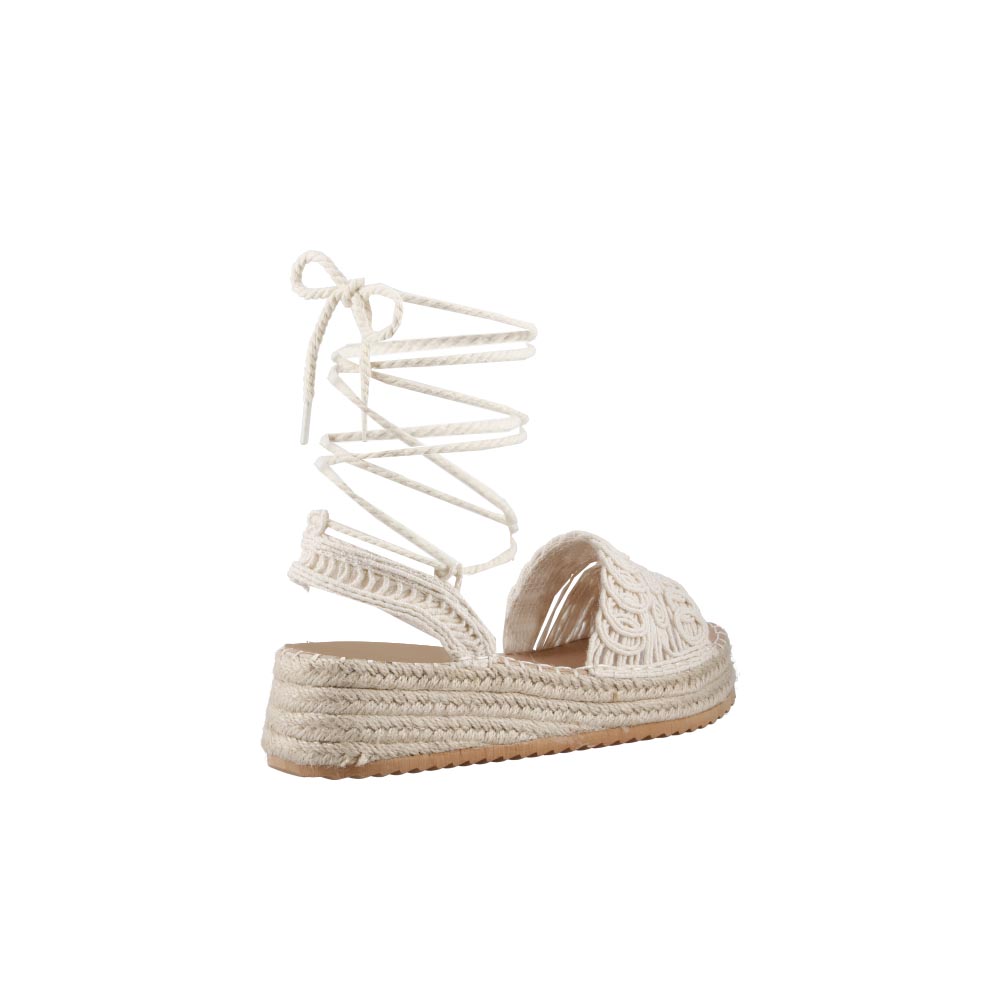 Foto 4 pulgar | Sandalia Dama Miracol By Mama Lola Spiky Beige Casual Dama Talla 23 A 27 E