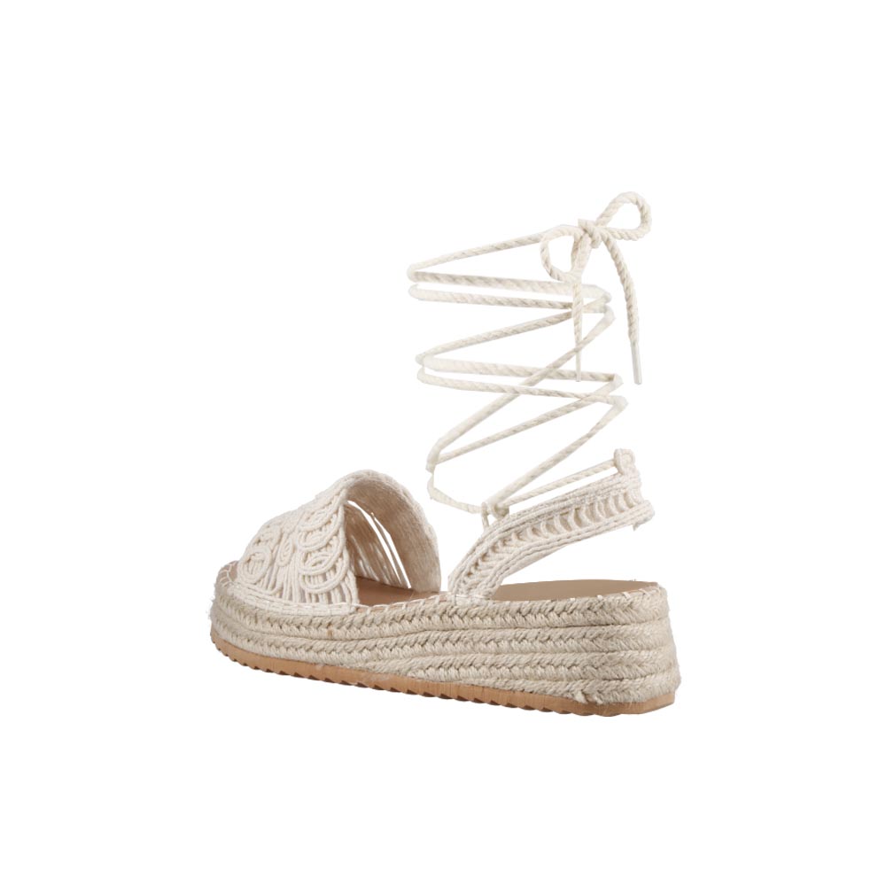 Foto 5 pulgar | Sandalia Dama Miracol By Mama Lola Spiky Beige Casual Dama Talla 23 A 27 E