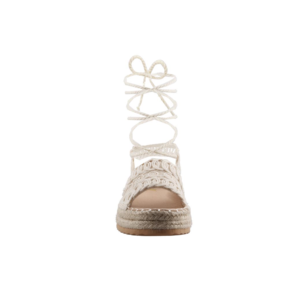 Foto 6 pulgar | Sandalia Dama Miracol By Mama Lola Spiky Beige Casual Dama Talla 23 A 27 E