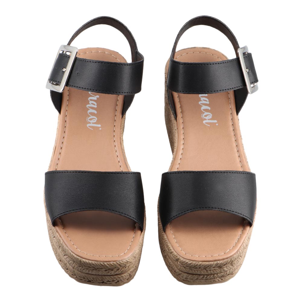 Foto 7 pulgar | Sandalia Dama Miracol By Mama Lola 43100 Negro Sandalia Plataforma Talla 22 A 27 E