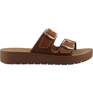 Foto 1 | Sandalia Dama Miracol By Mama Lola 10107 Camel Sandalia Casual De Piso Talla 22 A 27 E
