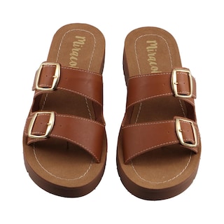 Foto 6 | Sandalia Dama Miracol By Mama Lola 10107 Camel Sandalia Casual De Piso Talla 22 A 27 E