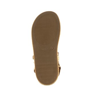 Foto 4 | Sandalia Plataforma Yute Casual Hebilla Para Dama Walki Giorgia Beige