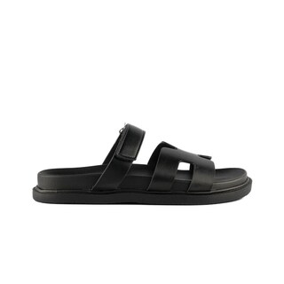 Foto 1 | Sandalia Tiras Hebilla Casual Moda Para Mujer Walki Francia Negro