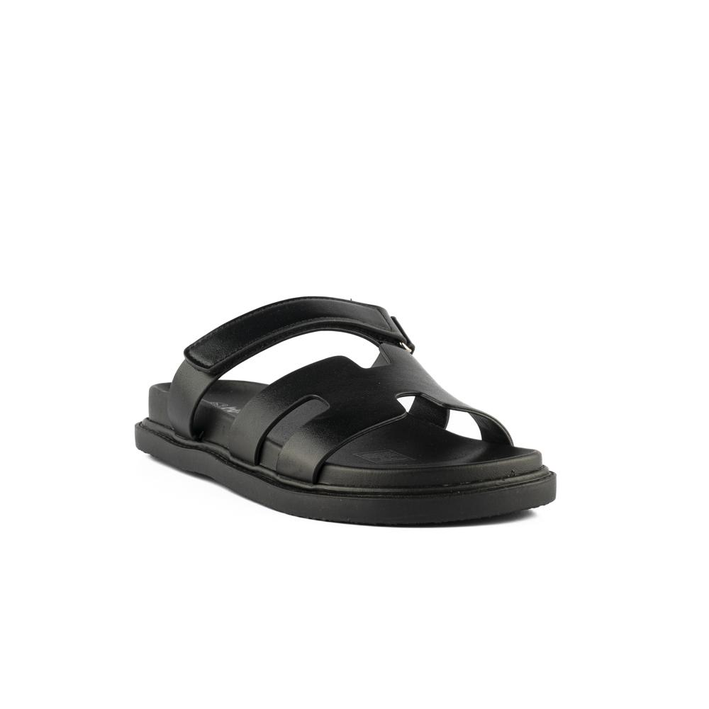 Foto 3 pulgar | Sandalia Tiras Hebilla Casual Moda Para Mujer Walki Francia Negro