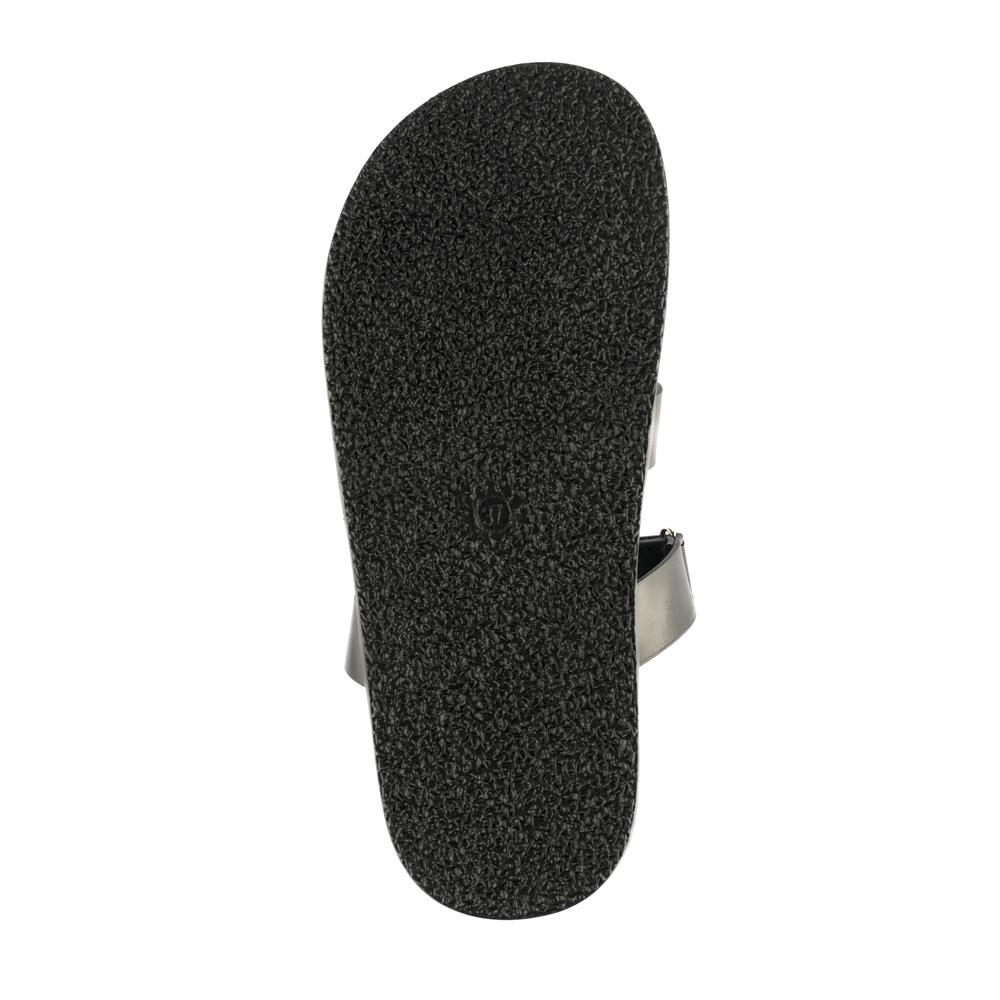 Foto 6 pulgar | Sandalia Tiras Hebilla Casual Moda Para Mujer Walki Francia Negro