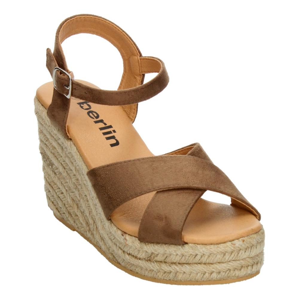 Foto 3 pulgar | Sandalias Berlin Cafe Para Mujer [bli42] Beige