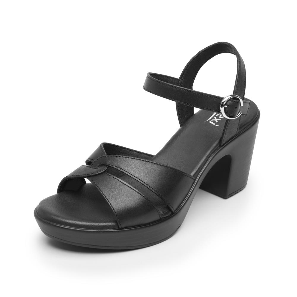 Foto 4 pulgar | Sandalias Flexi Negro Para Mujer [fff3647] Negro