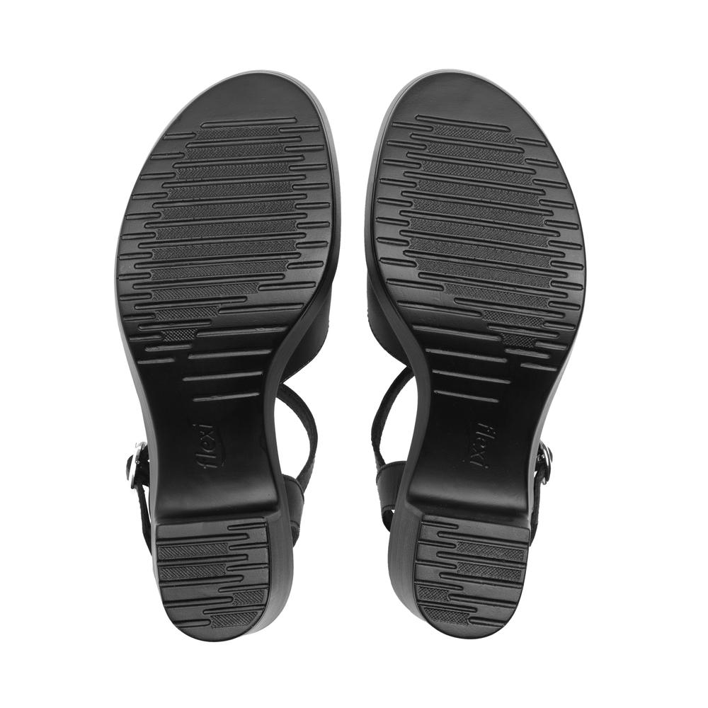 Foto 9 pulgar | Sandalias Flexi Negro Para Mujer [fff3647] Negro