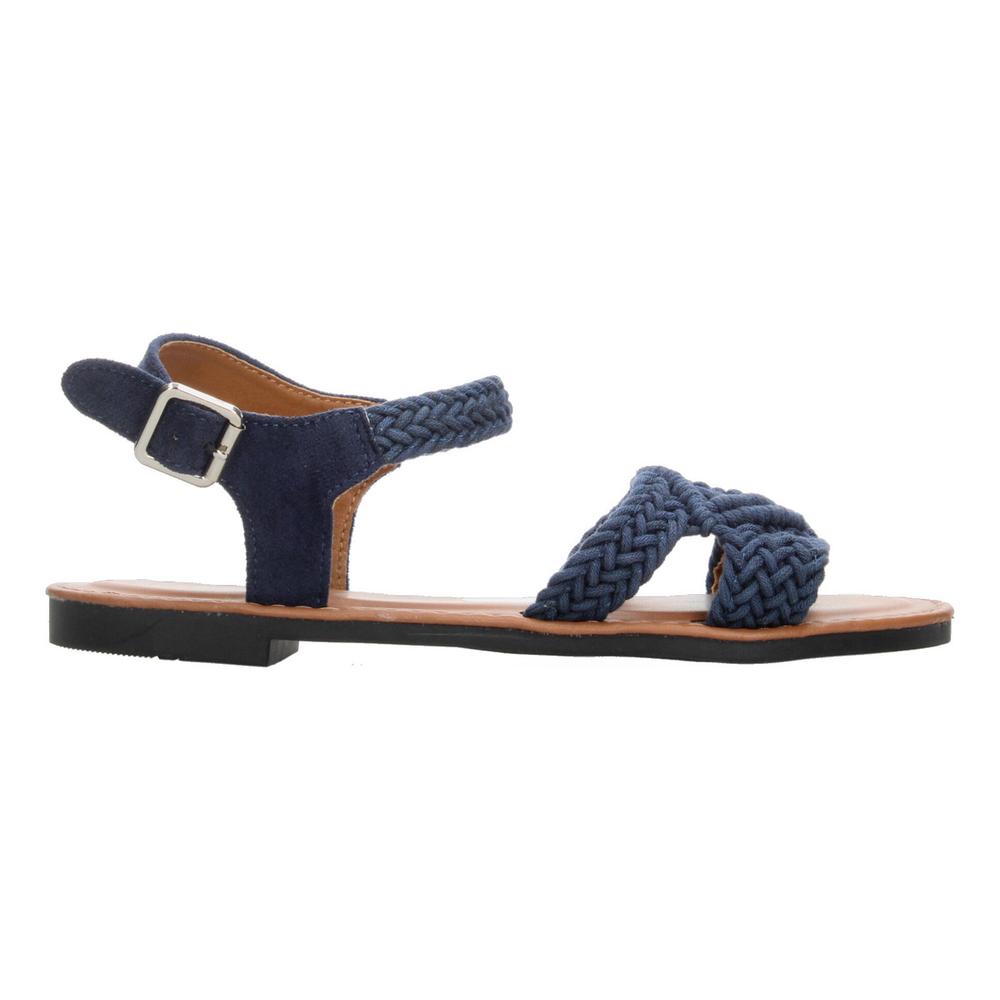 Foto 2 pulgar | Sandalias Berlin Azul Marino Para Mujer [bli102] Azul Marino