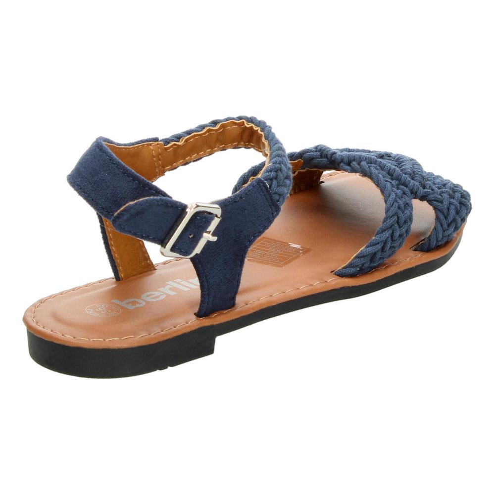 Foto 4 pulgar | Sandalias Berlin Azul Marino Para Mujer [bli102] Azul Marino