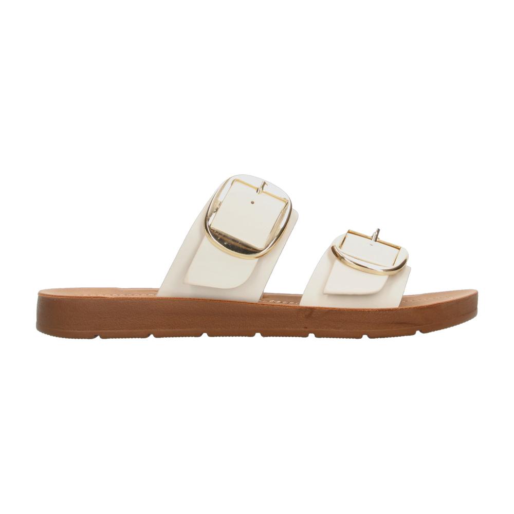 Foto 2 pulgar | Sandalias Berlin Blanco Para Mujer [bli178] Blanco