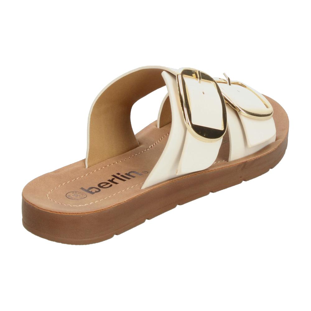 Foto 4 pulgar | Sandalias Berlin Blanco Para Mujer [bli178] Blanco