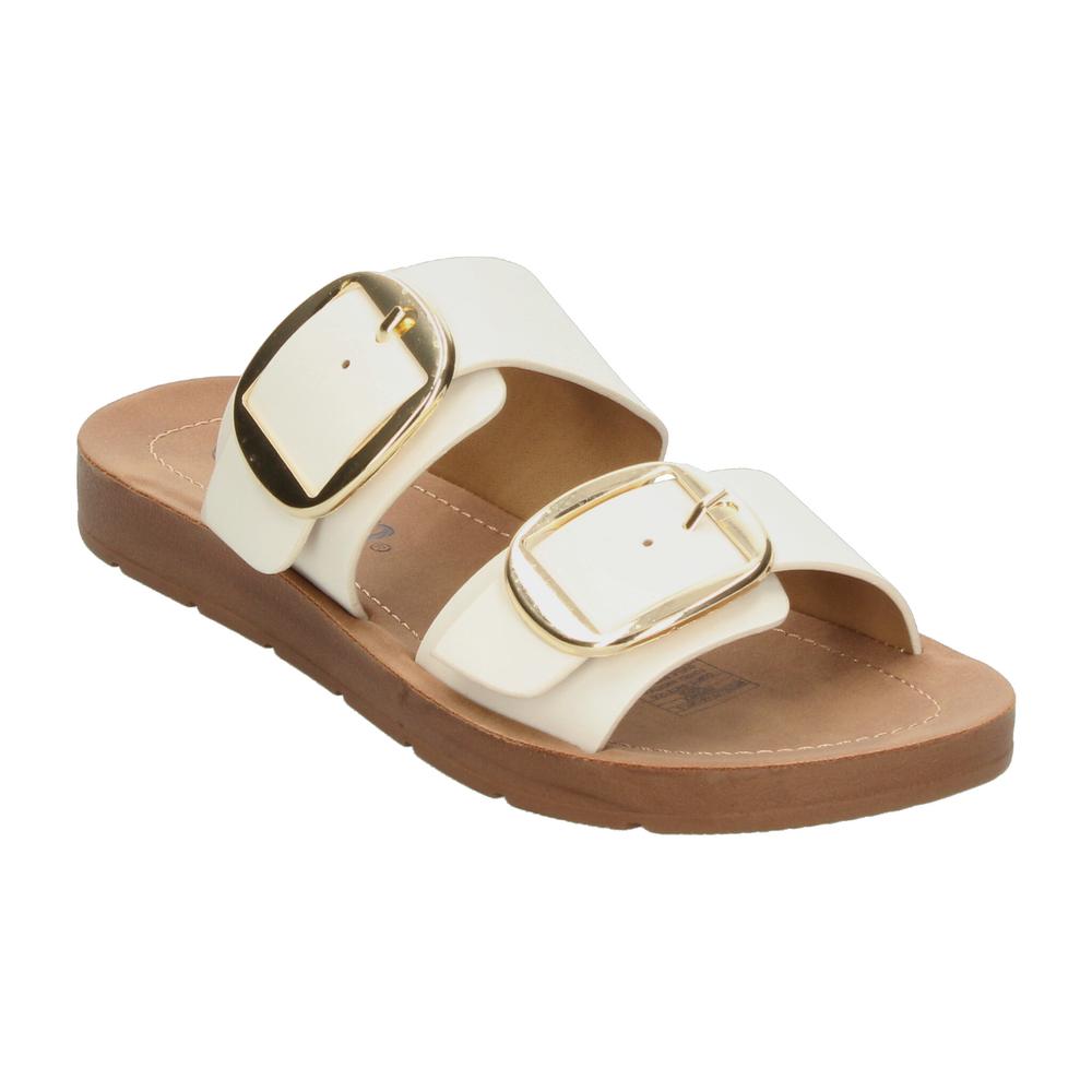Foto 5 pulgar | Sandalias Berlin Blanco Para Mujer [bli178] Blanco