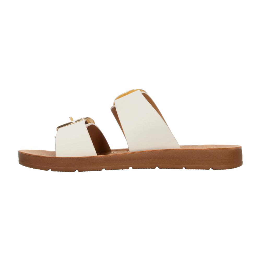 Foto 6 pulgar | Sandalias Berlin Blanco Para Mujer [bli178] Blanco