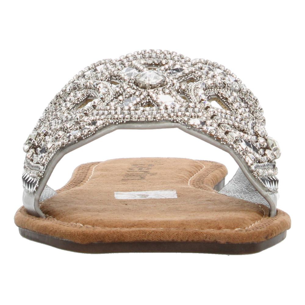 Foto 7 pulgar | Sandalias Berlin Plateado Para Mujer [bli98] Plateado