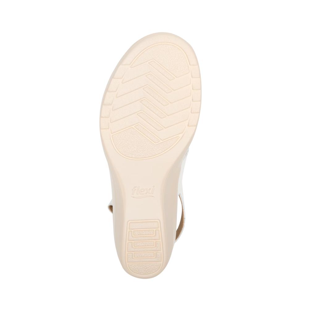 Foto 9 pulgar | Sandalias Flexi Blanco Para Mujer [fff3546] Blanco