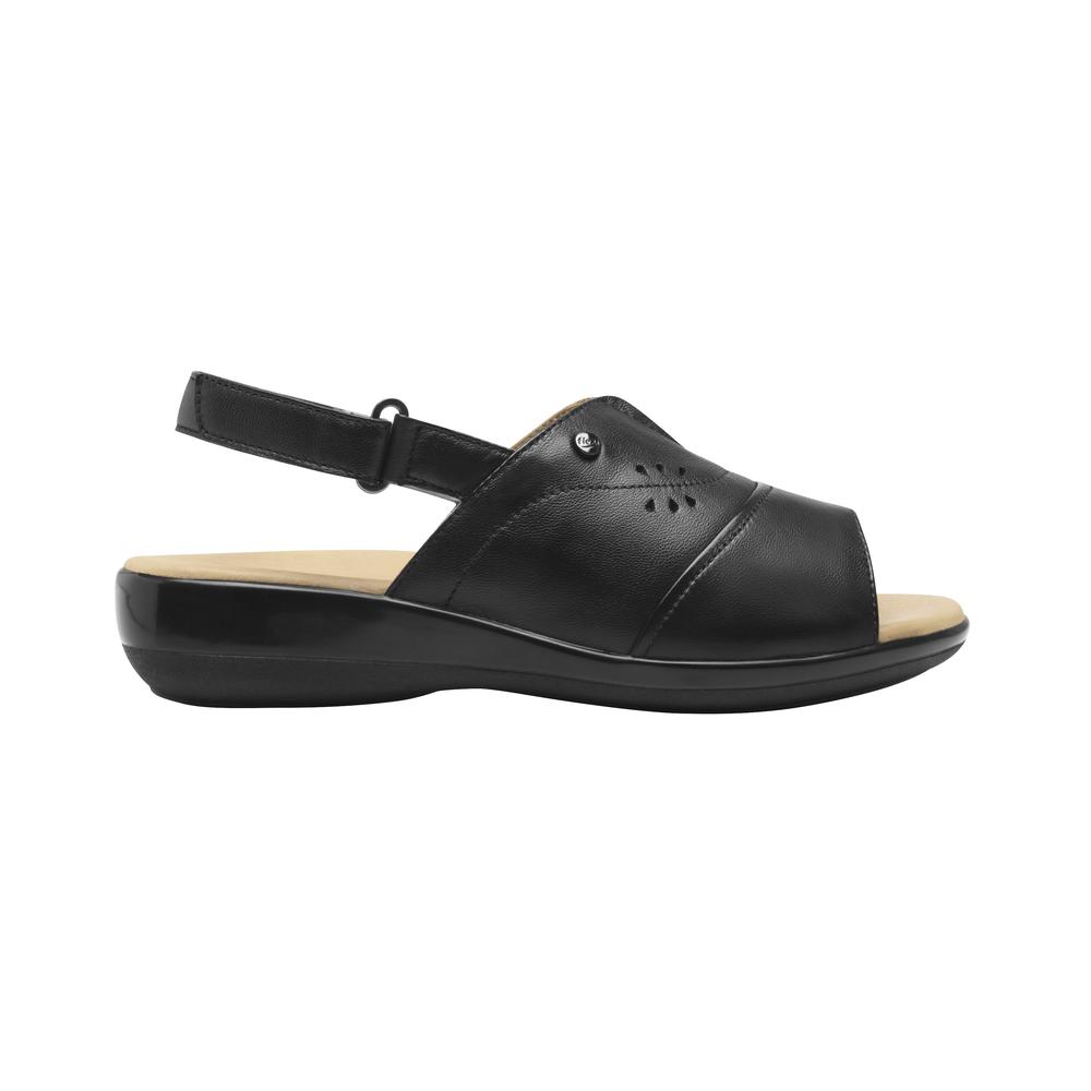 Sandalias Flexi Negro Para Mujer [fff3522] Negro