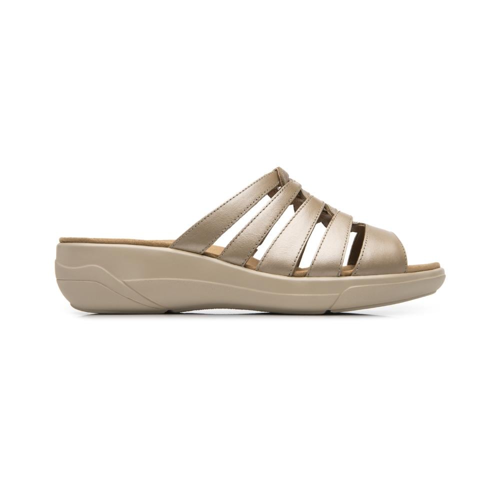 Sandalias Flexi Dorado Para Mujer [fff3767] Dorado $808