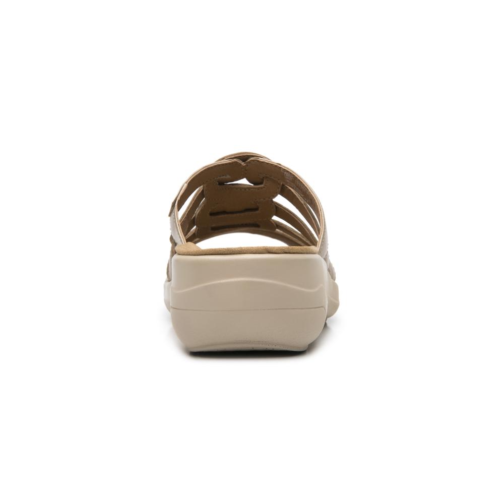 Foto 7 pulgar | Sandalias Flexi Dorado Para Mujer [fff3767] Dorado
