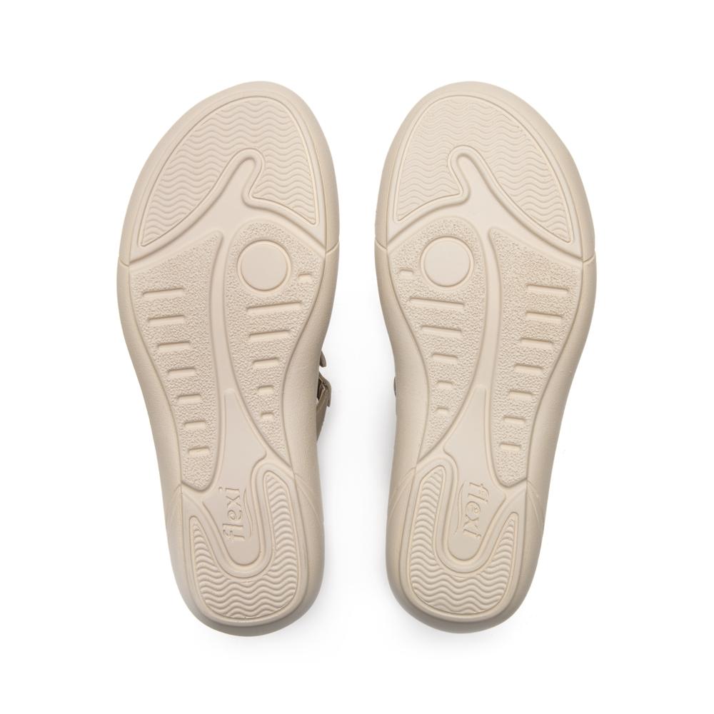 Foto 9 pulgar | Sandalias Flexi Dorado Para Mujer [fff3767] Dorado