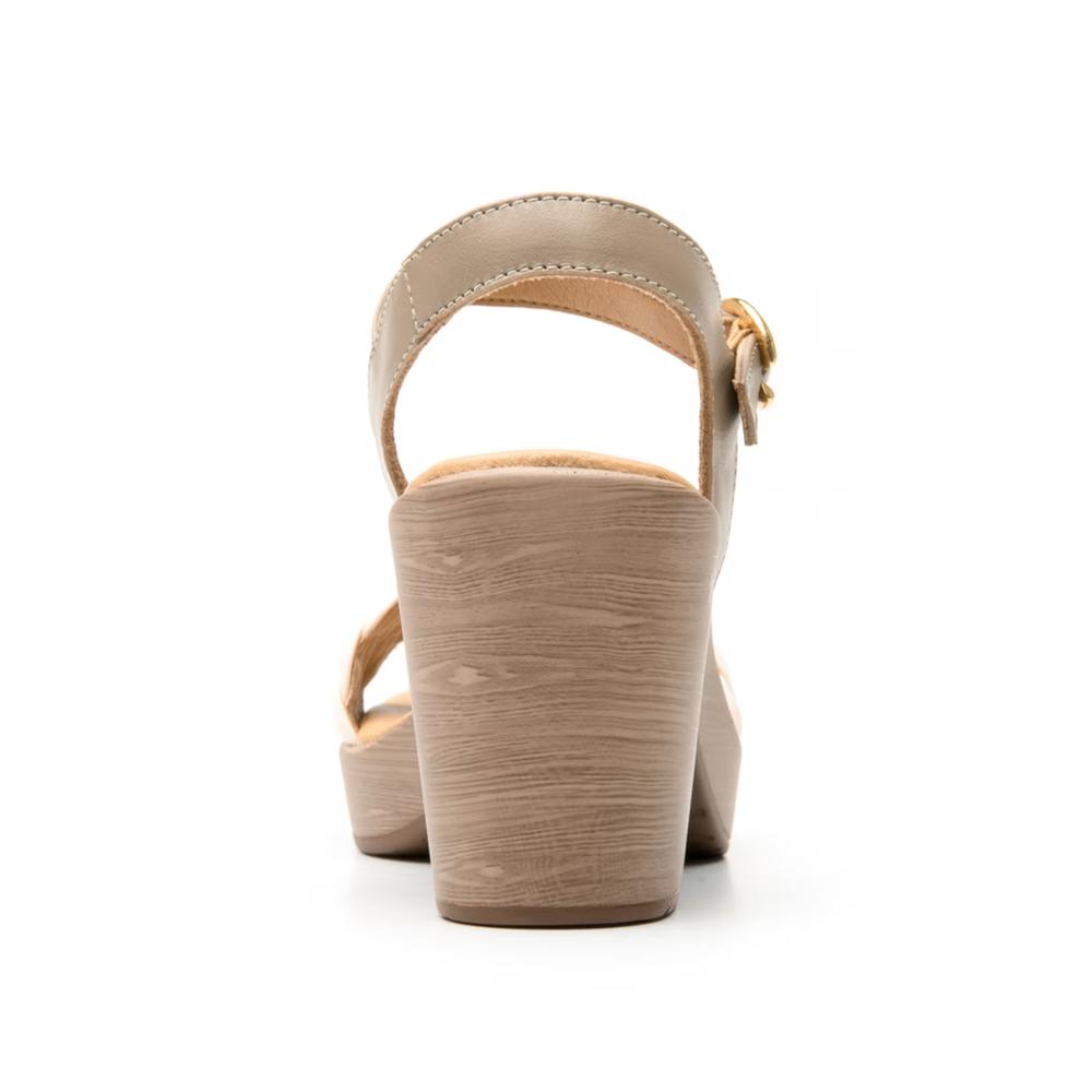 Foto 7 pulgar | Sandalias Flexi Beige Para Mujer [fff3529] Beige