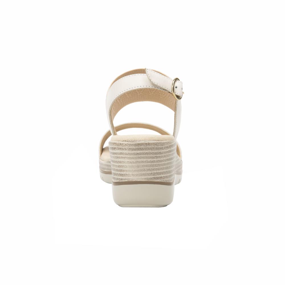 Foto 7 pulgar | Sandalias Flexi Blanco Para Mujer [fff3539] Blanco