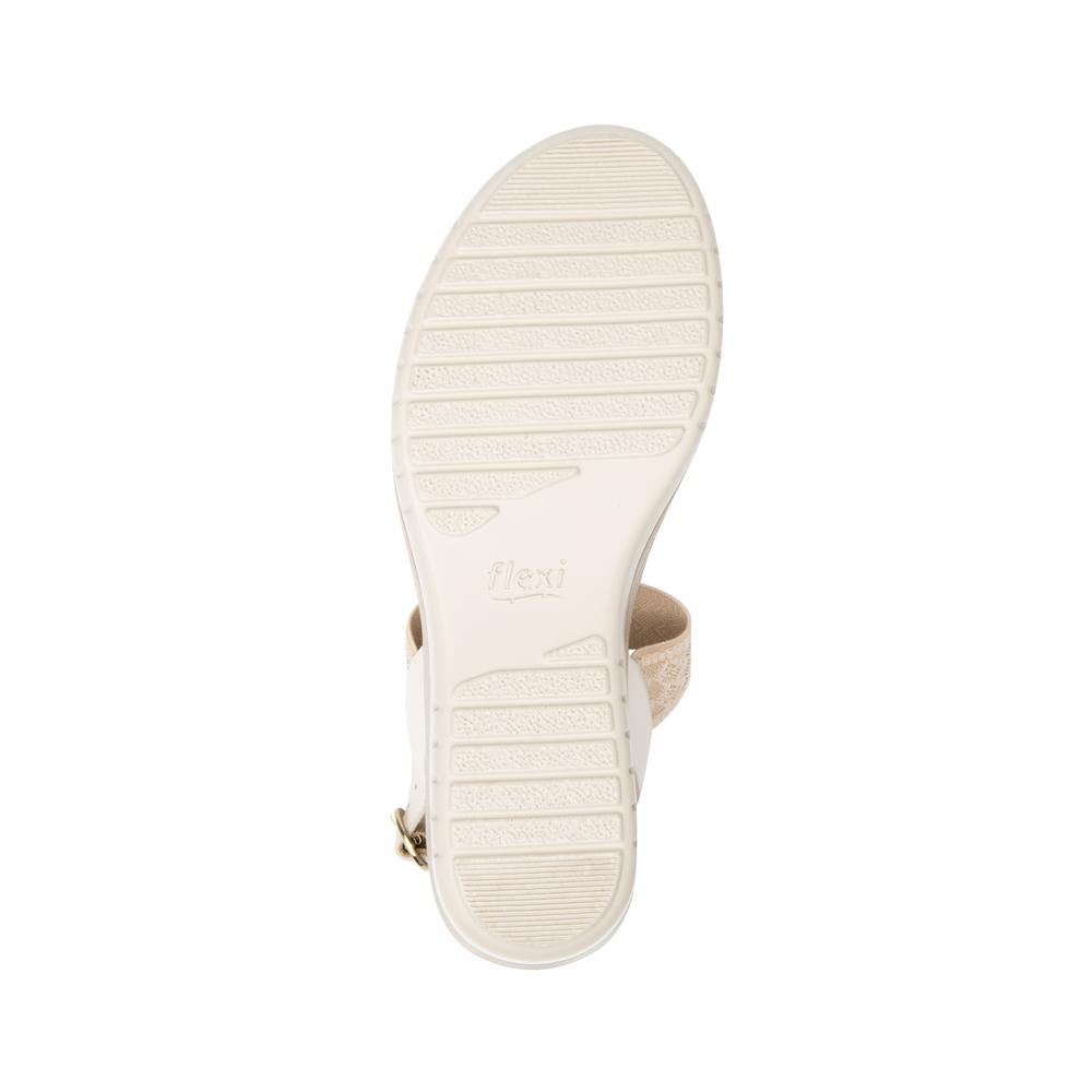 Foto 9 pulgar | Sandalias Flexi Blanco Para Mujer [fff3539] Blanco