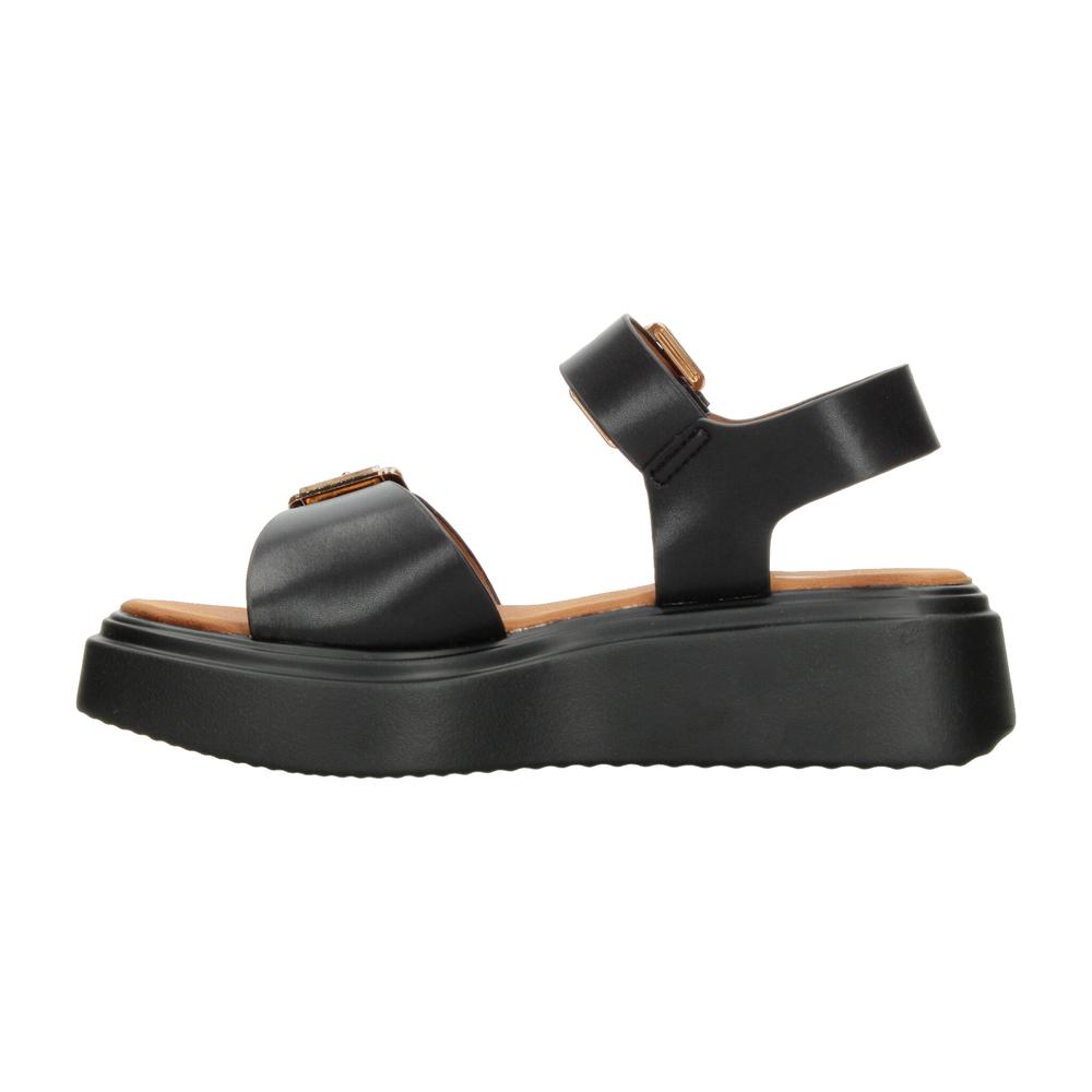 Foto 6 pulgar | Sandalias Ozono Negro Para Mujer [ozo2975] Negro