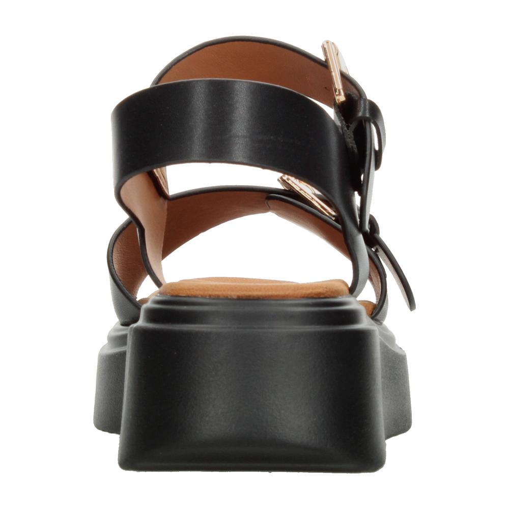 Foto 8 pulgar | Sandalias Ozono Negro Para Mujer [ozo2975] Negro