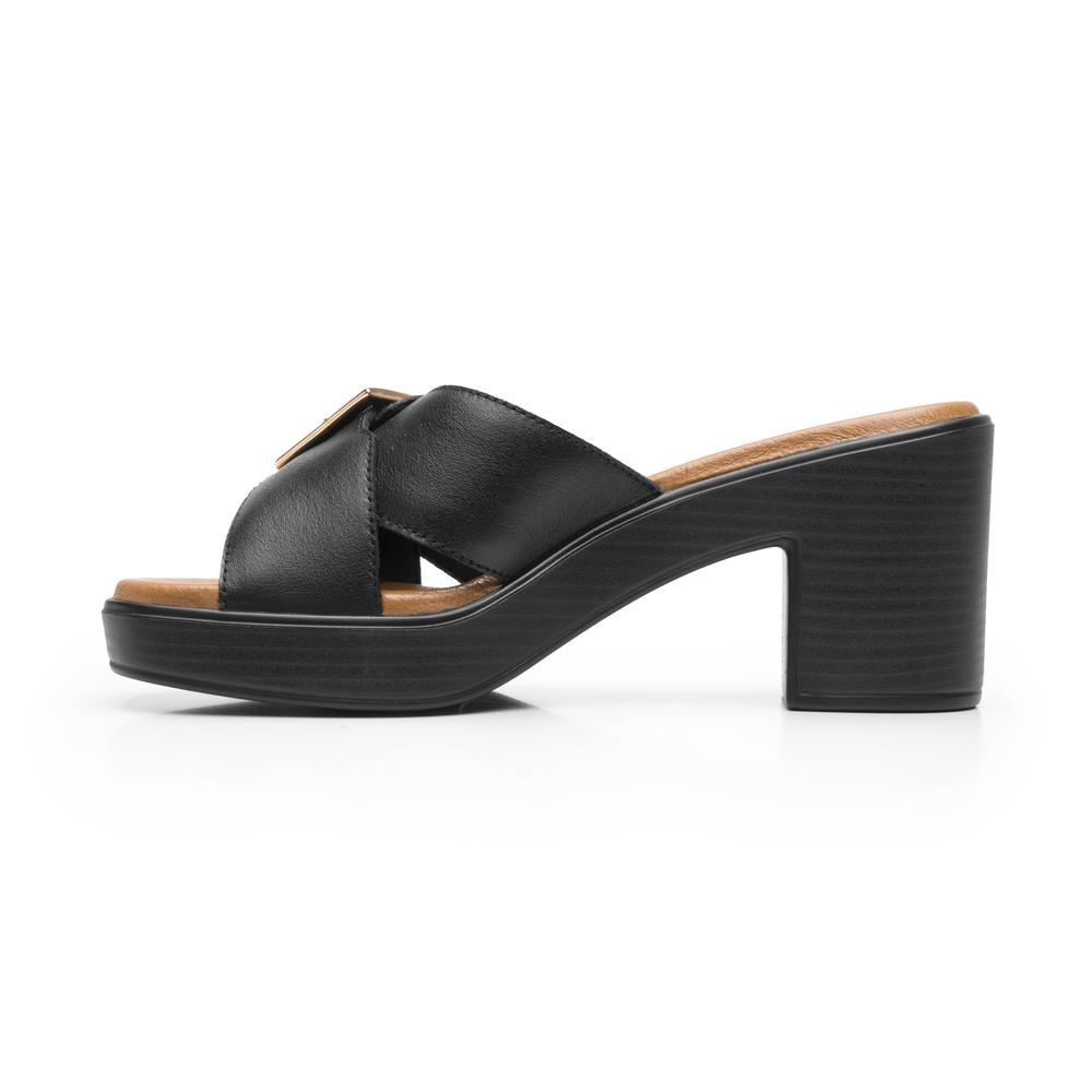 Foto 5 pulgar | Sandalias Flexi Negro Para Mujer [fff3762] Negro
