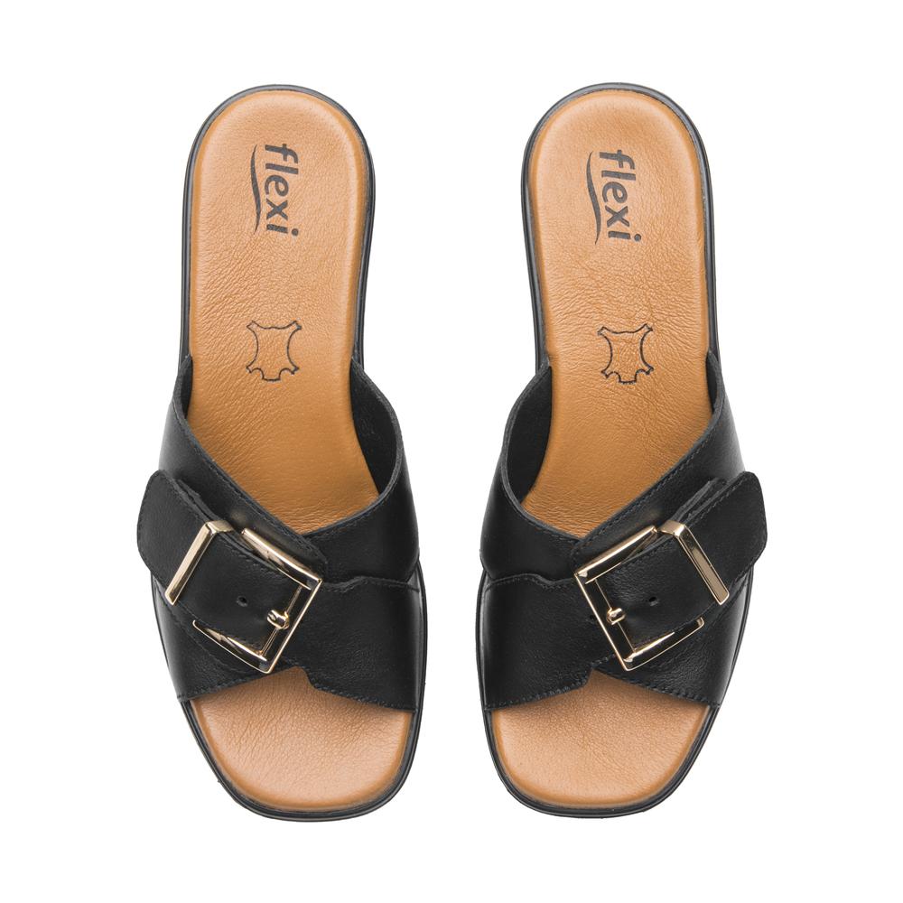 Foto 8 pulgar | Sandalias Flexi Negro Para Mujer [fff3762] Negro