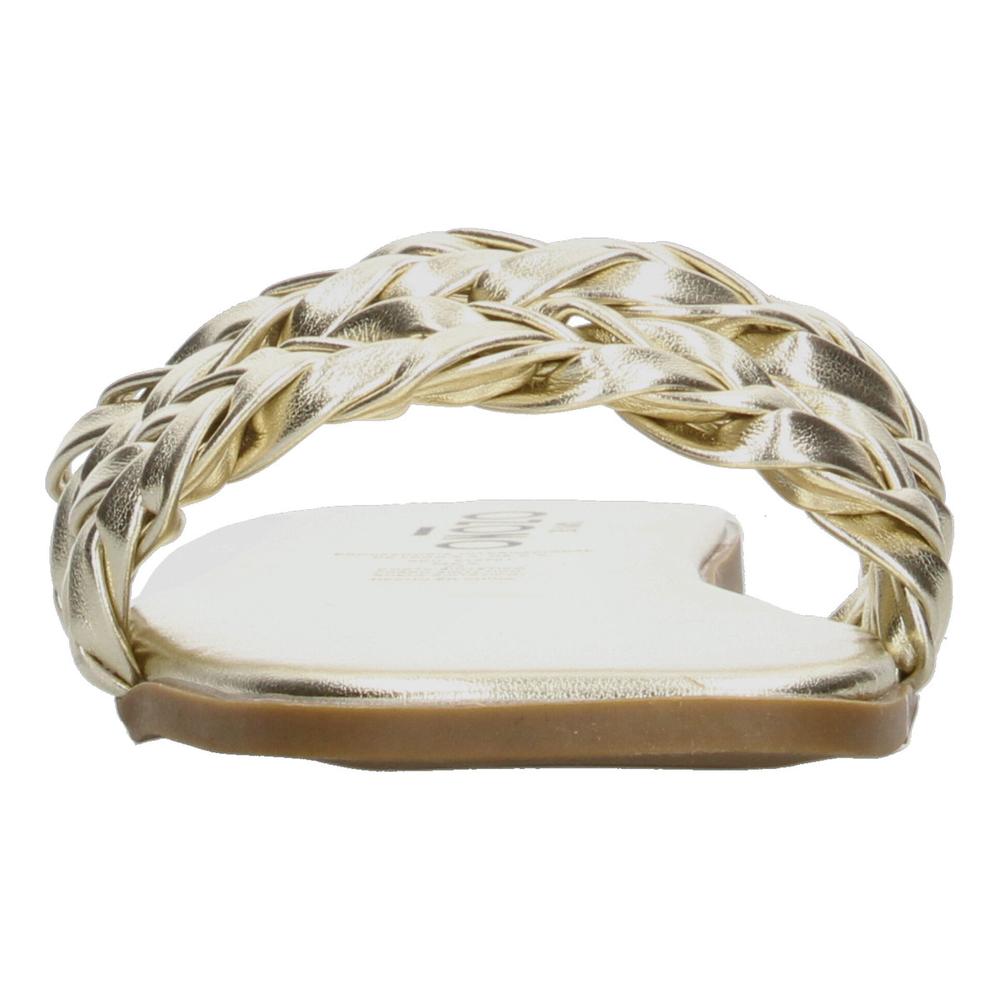 Foto 8 pulgar | Sandalias Ozono Dorado Para Mujer [ozo2919] Dorado
