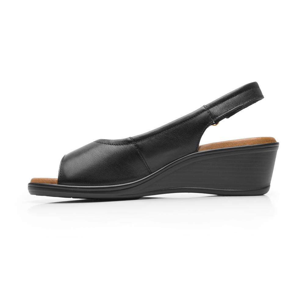 Foto 4 | Sandalias Flexi Negro Para Mujer [fff3753] Negro