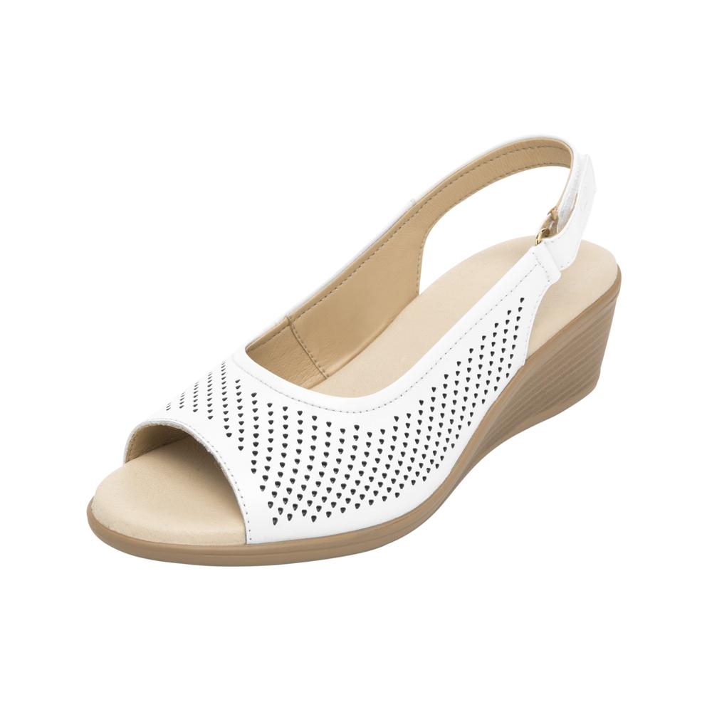 Foto 4 pulgar | Sandalias Flexi Blanco Para Mujer [fff3563] Blanco