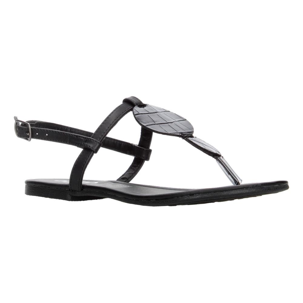 Foto 3 pulgar | Sandalias Ozono Negro Para Mujer [ozo2930] Negro