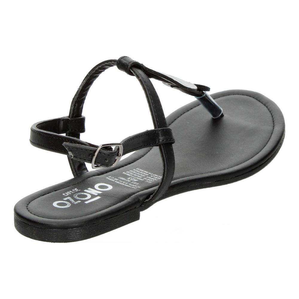 Foto 6 pulgar | Sandalias Ozono Negro Para Mujer [ozo2930] Negro