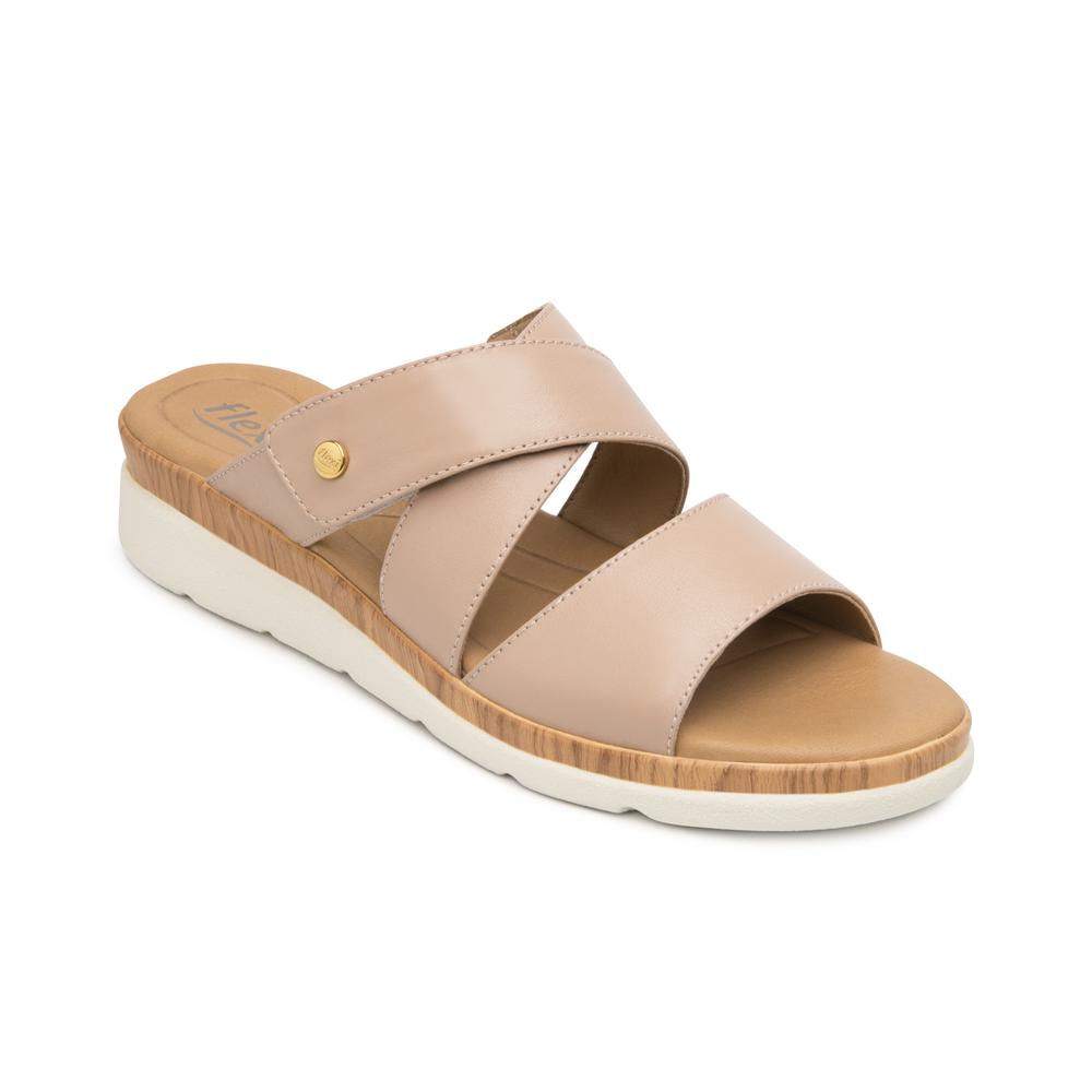 Foto 2 | Sandalias Flexi Rosa Para Mujer [fff3754] Rosa