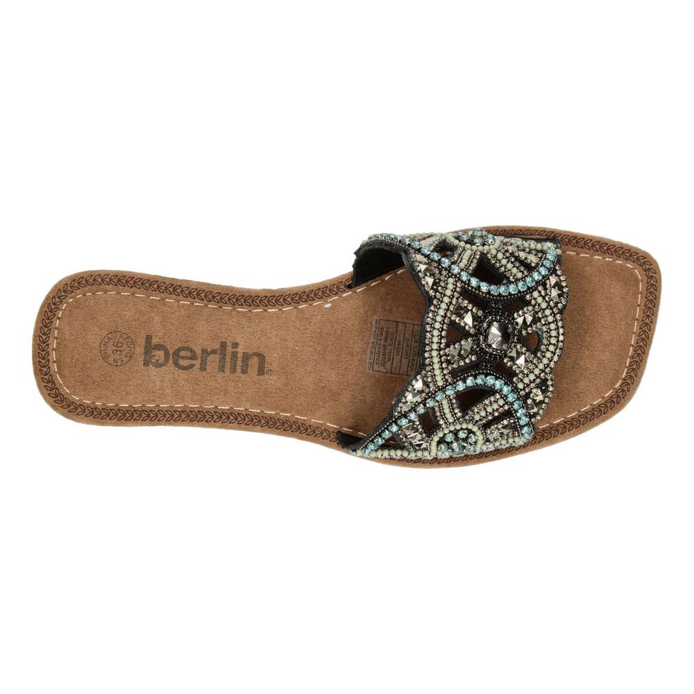 Foto 9 pulgar | Sandalias Berlin Negro Para Mujer [bli99] Negro