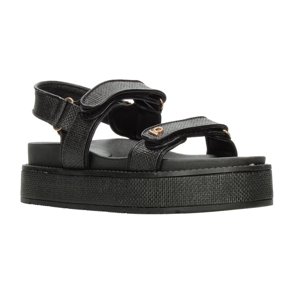 Foto 3 pulgar | Sandalias Ozono Negro Para Mujer [ozo2976] Negro