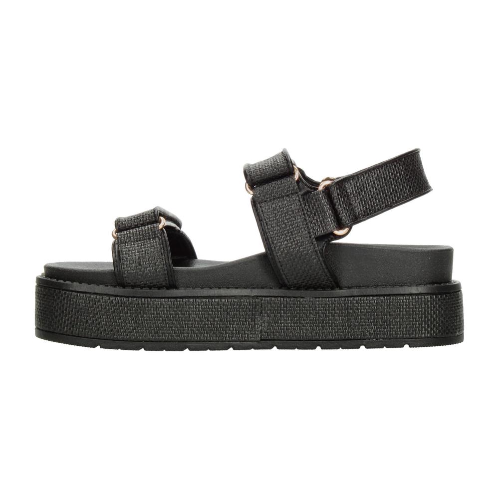 Foto 6 pulgar | Sandalias Ozono Negro Para Mujer [ozo2976] Negro