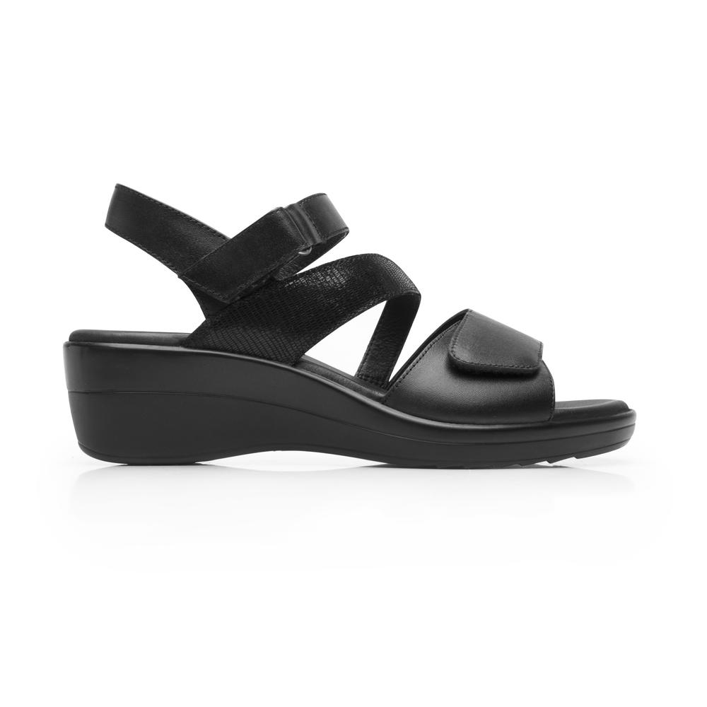Sandalias Flexi Negro Para Mujer [fff3751] Negro