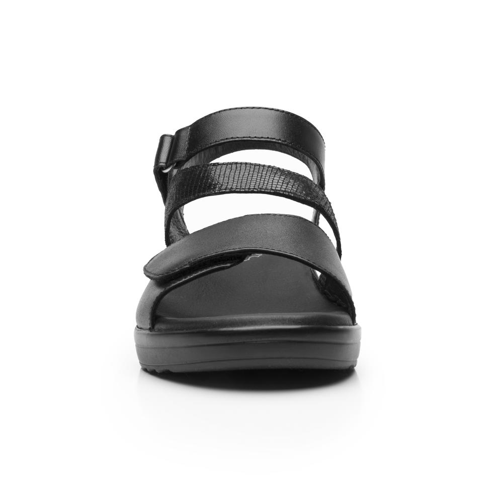 Foto 5 | Sandalias Flexi Negro Para Mujer [fff3751] Negro