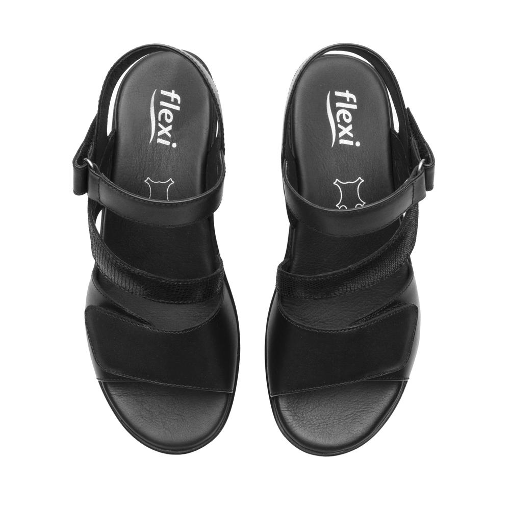 Foto 8 pulgar | Sandalias Flexi Negro Para Mujer [fff3751] Negro
